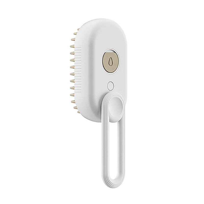 3-in-1 Electric Cat and Dog Steam Brush - Grooming, Massage, and Hair Removal Comb for Happy Pets!
