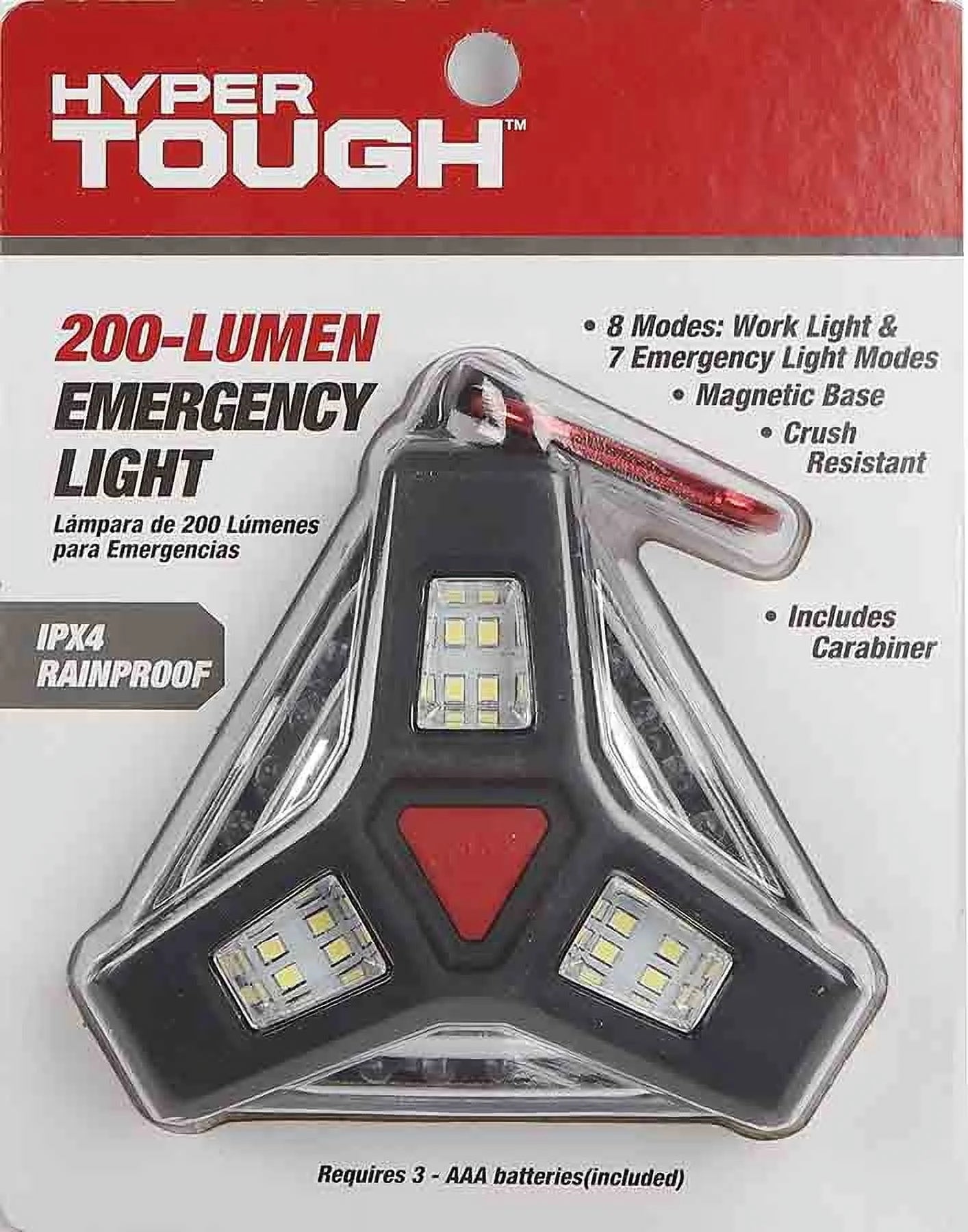 , 200-Lumen Emergency Roadside Light, One Size