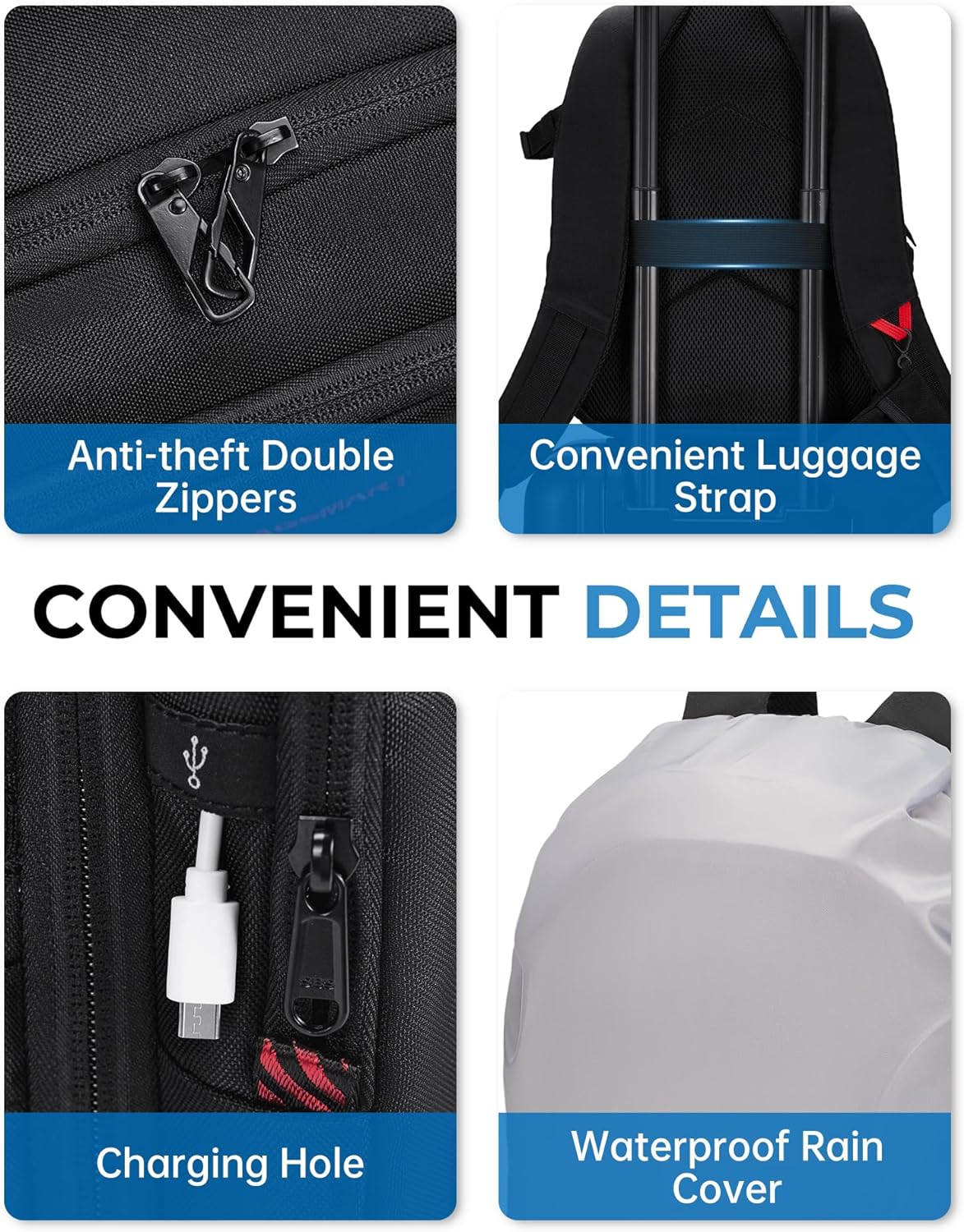 Small Camera Bag Backpack, DSLR SLR Camera Backpacks for Photographers Fits 13.3