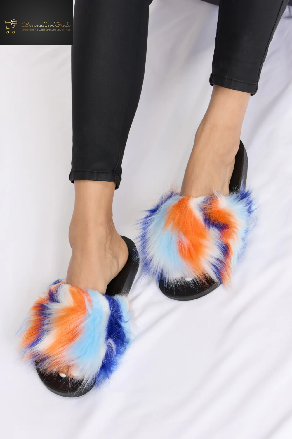 Cozy Chic Forever Link Plush Open-Toe Sandals