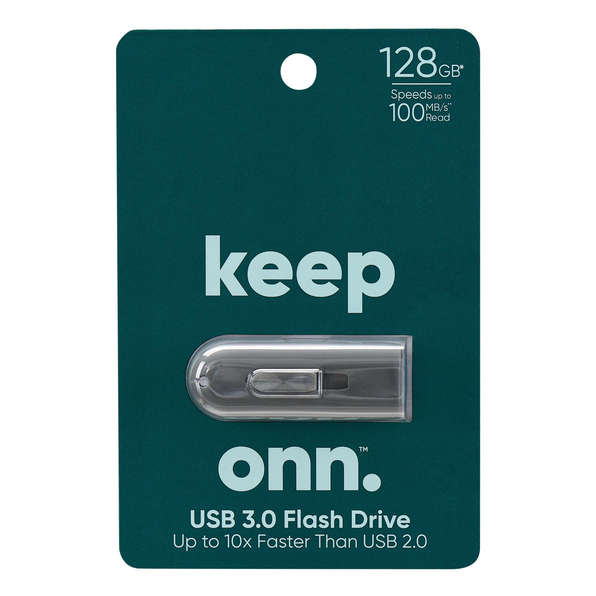 . USB 3.0 Flash Drive for Tablets and Computers, 128 GB Capacity