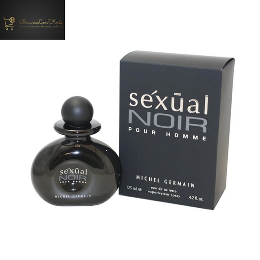 Michel Germain Sexual Noir Pour Homme, Cologne for Men, 4.2 Oz EDT Spray