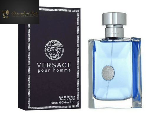 Versacepour Homme for Men 3.4 Oz Eau De Toilette Spray