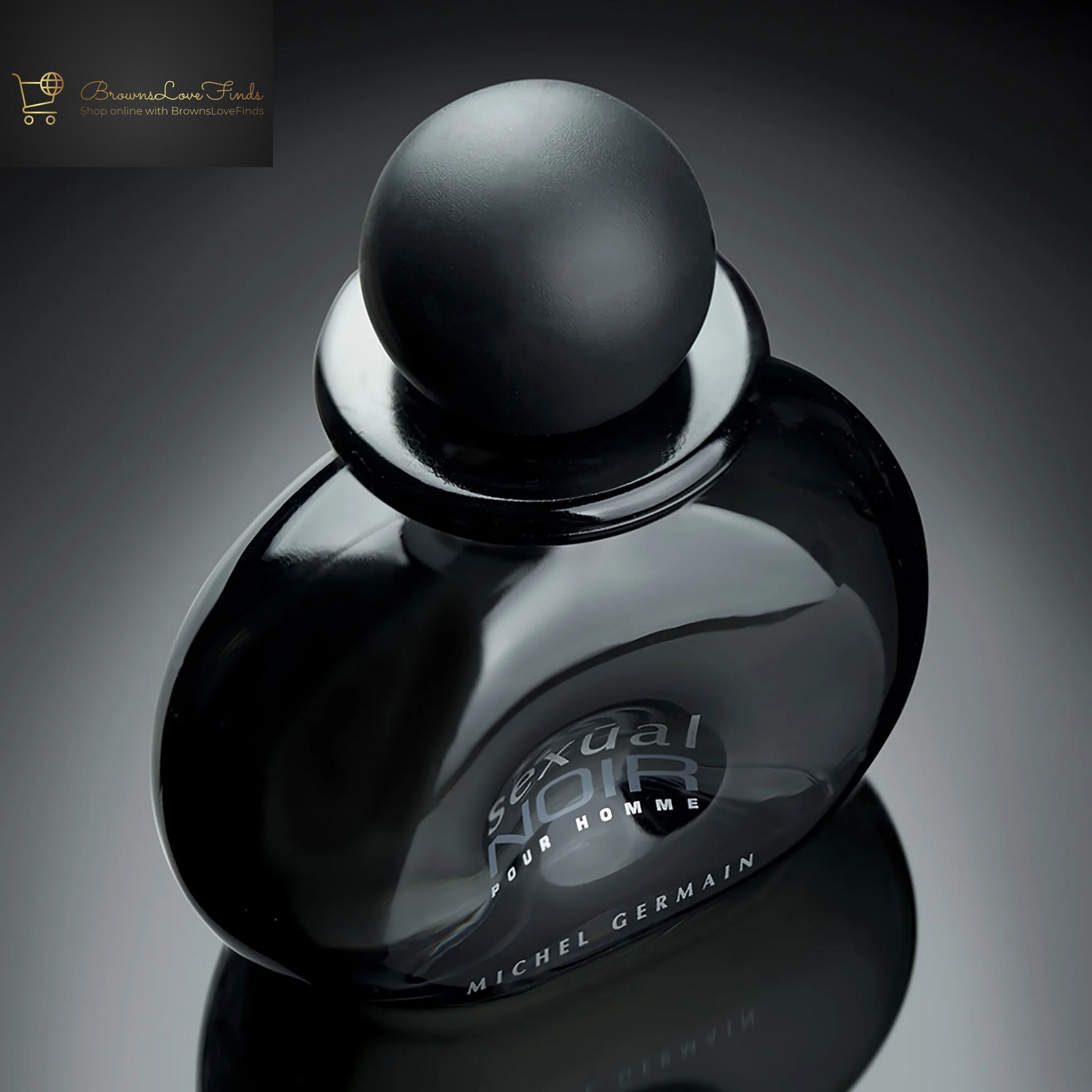 Michel Germain Sexual Noir Pour Homme, Cologne for Men, 4.2 Oz EDT Spray