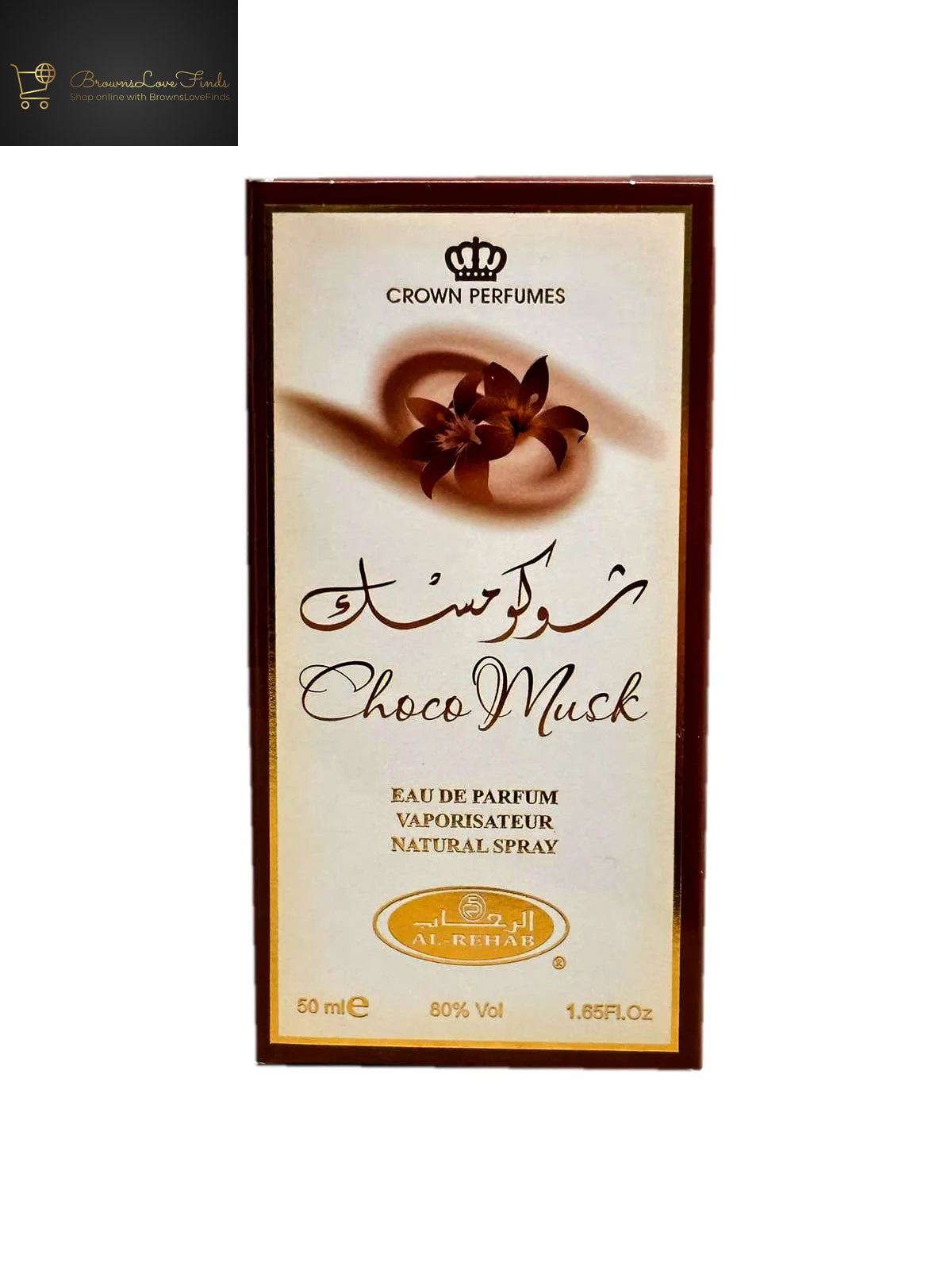 Al-Rehab Choco Musk Spray Perfume Oil 50 Ml