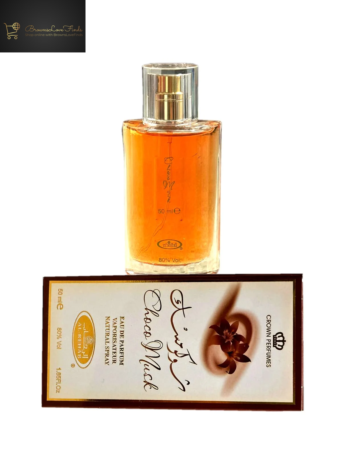 Al-Rehab Choco Musk Spray Perfume Oil 50 Ml