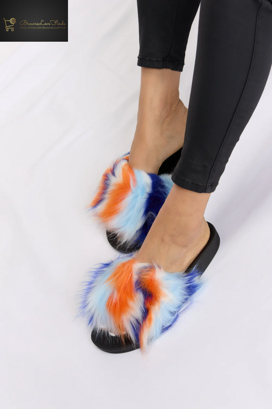 Cozy Chic Forever Link Plush Open-Toe Sandals