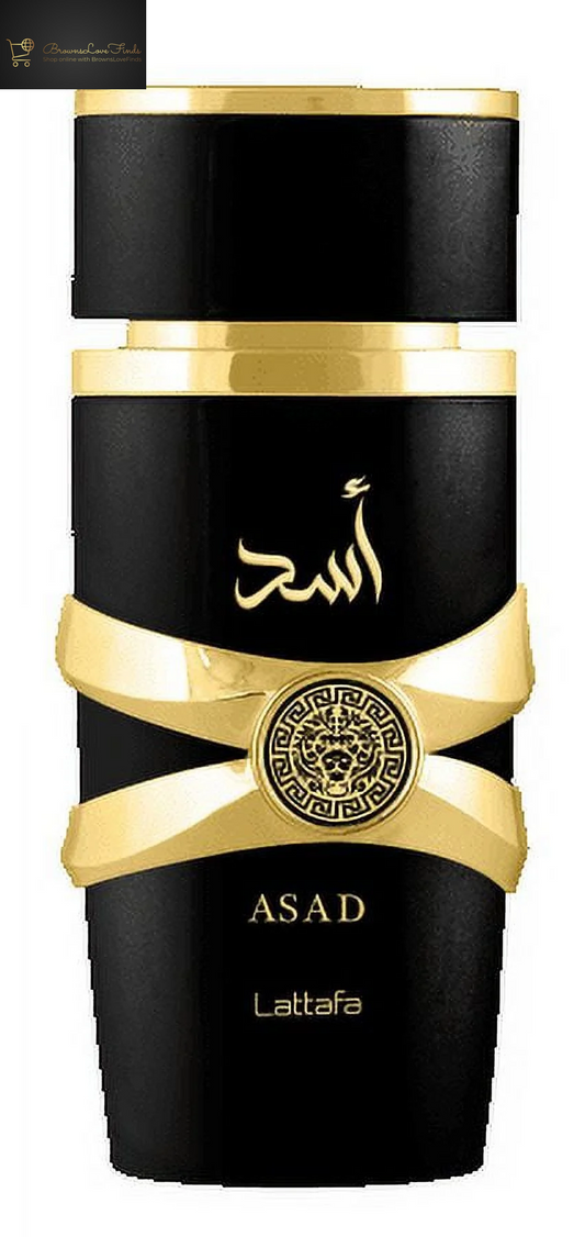 Lattafa Perfumes Asad for Unisex Eau De Parfum Spray, 3.4 Ounce 1PK